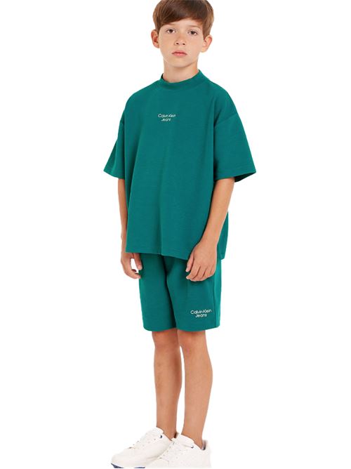 CALVIN KLEIN Cotton suit for boys CALVIN KLEIN | CKIB0IB02092TLEI